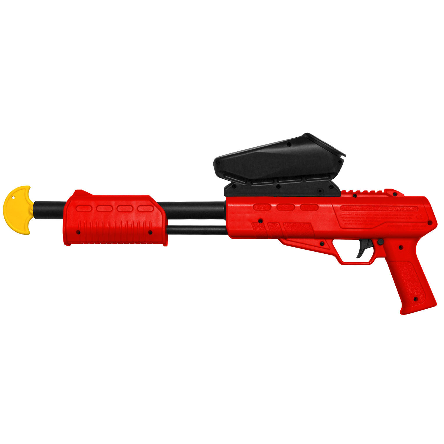 BLASTER KIDS PAINTBALL MARKER CAL. 50 (0.5 J) INCL.LOADER (RED) - Free Shipping*